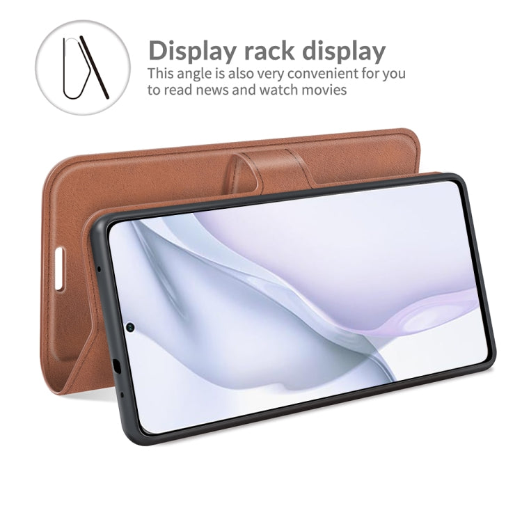 For Huawei P50 Retro Calf Pattern Buckle Horizontal Flip Leather Case with Holder & Card Slots & Wallet