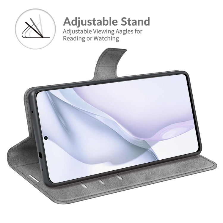 For Huawei P50 Retro Calf Pattern Buckle Horizontal Flip Leather Case with Holder & Card Slots & Wallet