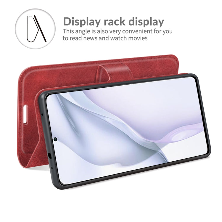 For Huawei P50 Retro Calf Pattern Buckle Horizontal Flip Leather Case with Holder & Card Slots & Wallet