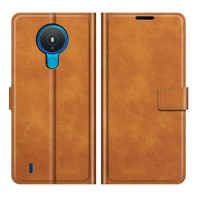 For Nokia 1.4 Retro Calf Pattern Buckle Horizontal Flip Leather Case with Holder & Card Slots & Wallet