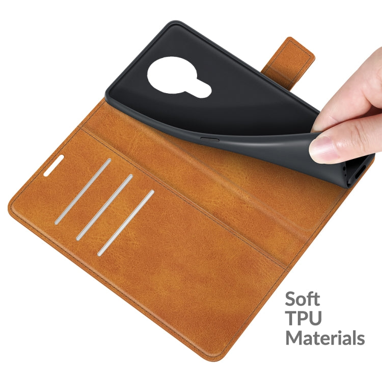 For Nokia 1.4 Retro Calf Pattern Buckle Horizontal Flip Leather Case with Holder & Card Slots & Wallet