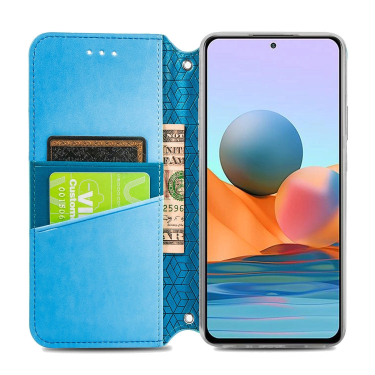 For Xiaomi Redmi K40 / K40 Pro Blooming Mandala Embossed Pattern Magnetic Horizontal Flip Leather Case with Holder & Card Slots & Wallet