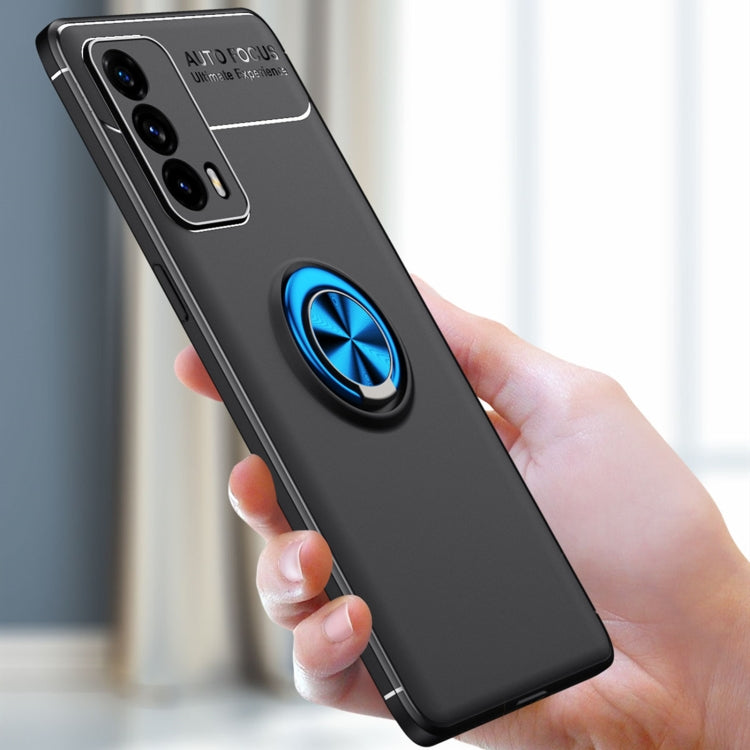 For OPPO Realme X7 Pro Ultra Metal Ring Holder 360 Degree Rotating TPU Case