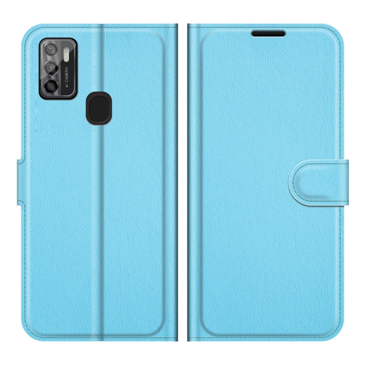 For ZTE Blade A7S 2020 Litchi Texture Horizontal Flip Protective Case with Holder & Card Slots & Wallet