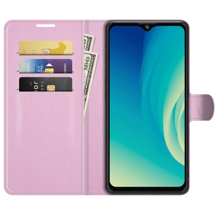 For ZTE Blade A7S 2020 Litchi Texture Horizontal Flip Protective Case with Holder & Card Slots & Wallet