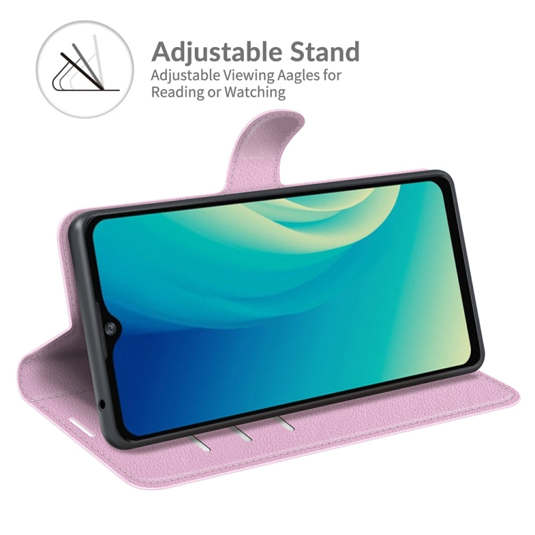 For ZTE Blade A7S 2020 Litchi Texture Horizontal Flip Protective Case with Holder & Card Slots & Wallet