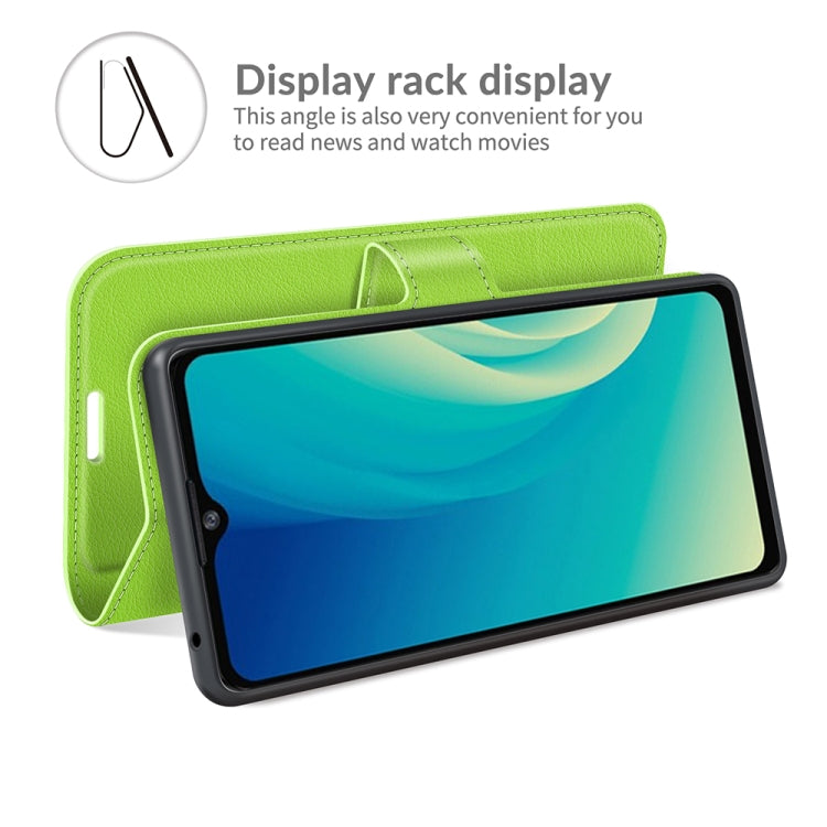 For ZTE Blade A7S 2020 Litchi Texture Horizontal Flip Protective Case with Holder & Card Slots & Wallet