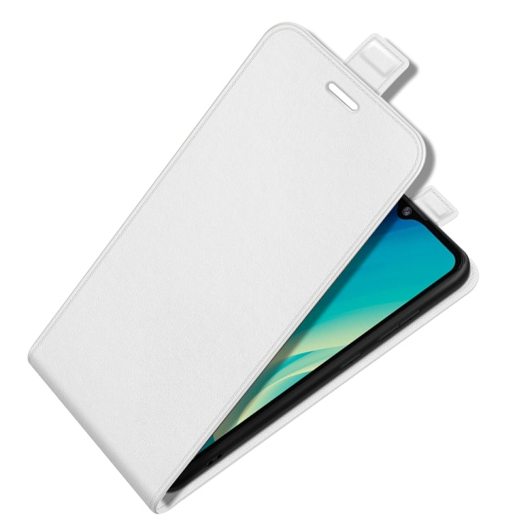 For ZTE Blade A7S 2020 R64 Texture Single Vertical Flip Leather Protective Case with Card Slots & Photo Frame