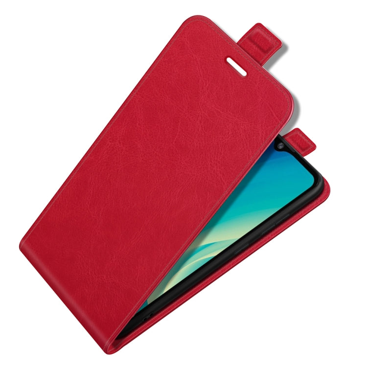 For ZTE Blade A7S 2020 R64 Texture Single Vertical Flip Leather Protective Case with Card Slots & Photo Frame