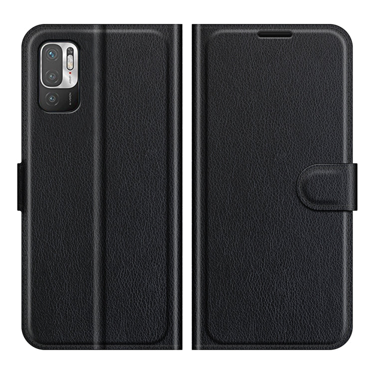 For Xiaomi Redmi Note 10 5G Litchi Texture Horizontal Flip Protective Case with Holder & Card Slots & Wallet