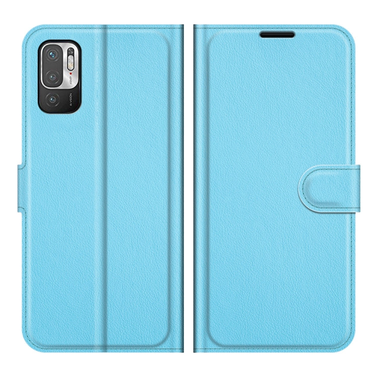 For Xiaomi Redmi Note 10 5G Litchi Texture Horizontal Flip Protective Case with Holder & Card Slots & Wallet