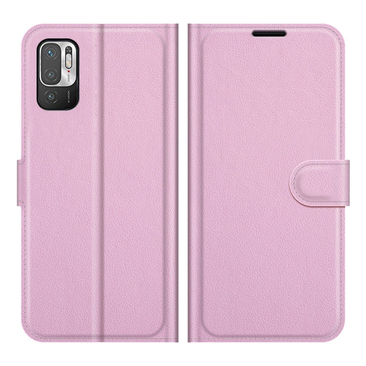 For Xiaomi Redmi Note 10 5G Litchi Texture Horizontal Flip Protective Case with Holder & Card Slots & Wallet