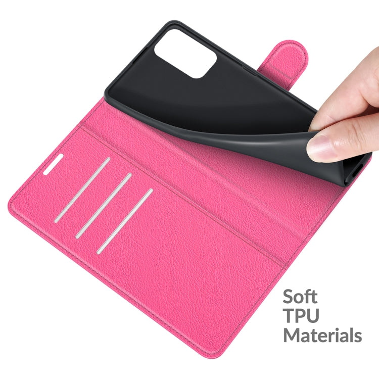 For Xiaomi Redmi Note 10 5G Litchi Texture Horizontal Flip Protective Case with Holder & Card Slots & Wallet