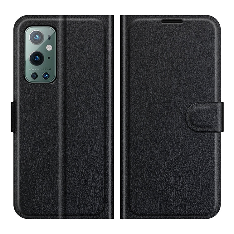 For OnePlus 9 Pro Litchi Texture Horizontal Flip Protective Case with Holder & Card Slots & Wallet