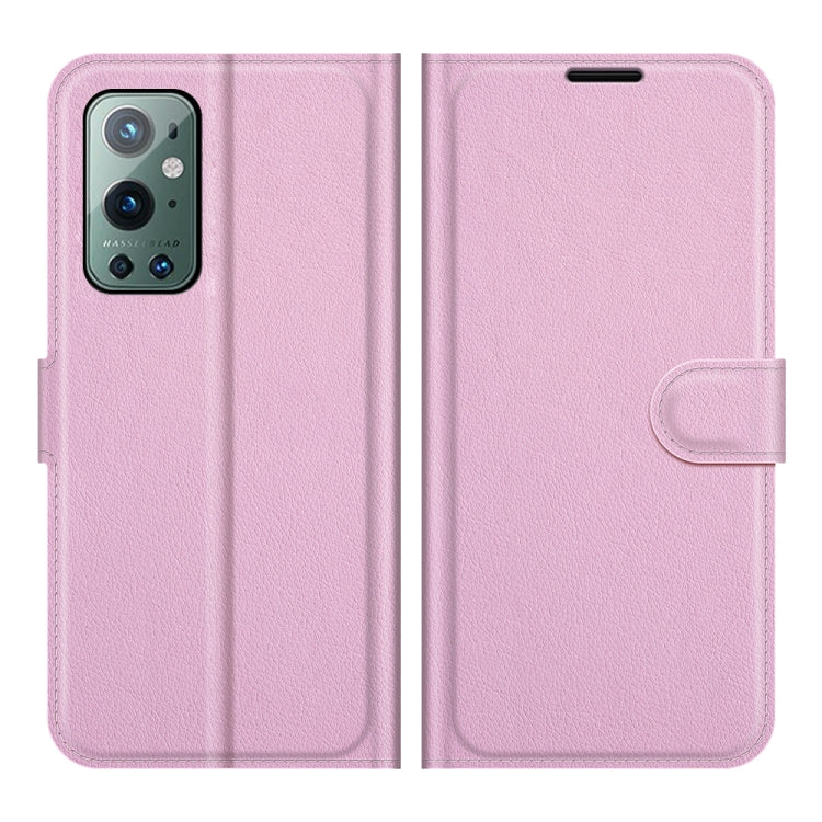 For OnePlus 9 Pro Litchi Texture Horizontal Flip Protective Case with Holder & Card Slots & Wallet