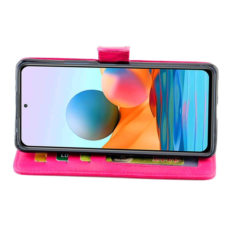 For Xiaomi Redmi Note10 Pro / Note10 Pro Max Crazy Horse Texture Leather Horizontal Flip Protective Case with Holder & Card Slots & Wallet & Photo Frame