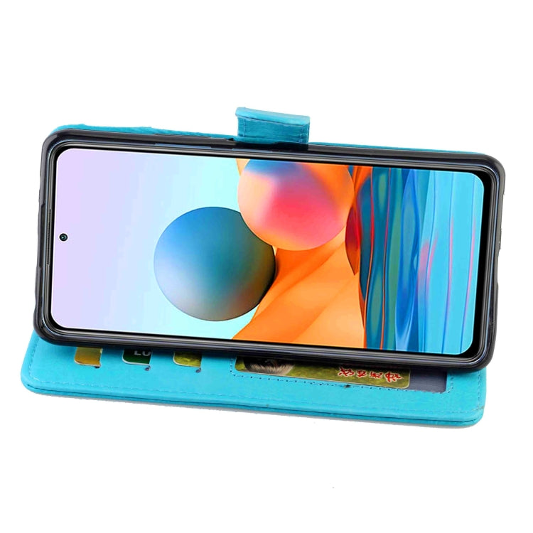 For Xiaomi Redmi Note10 Pro / Note10 Pro Max Crazy Horse Texture Leather Horizontal Flip Protective Case with Holder & Card Slots & Wallet & Photo Frame