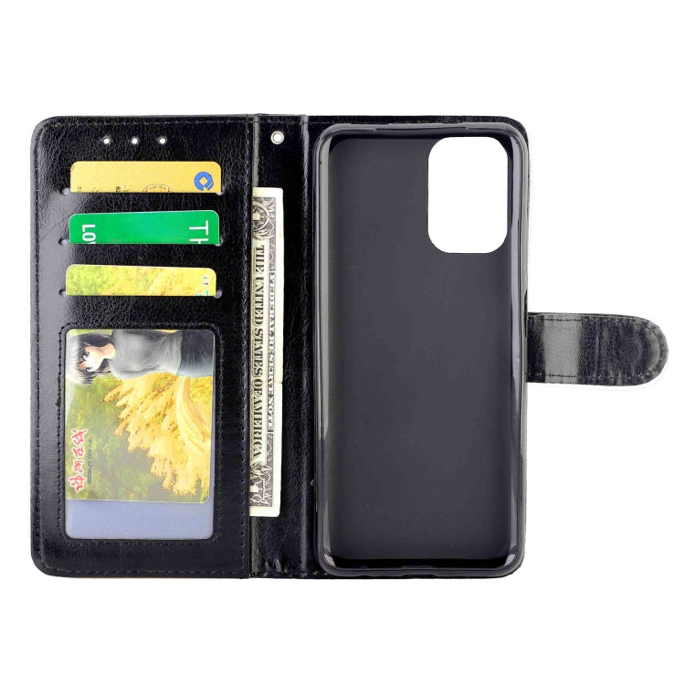 For Xiaomi Redmi Note10 4G / Note 10S Crazy Horse Texture Leather Horizontal Flip Protective Case with Holder & Card Slots & Wallet & Photo Frame