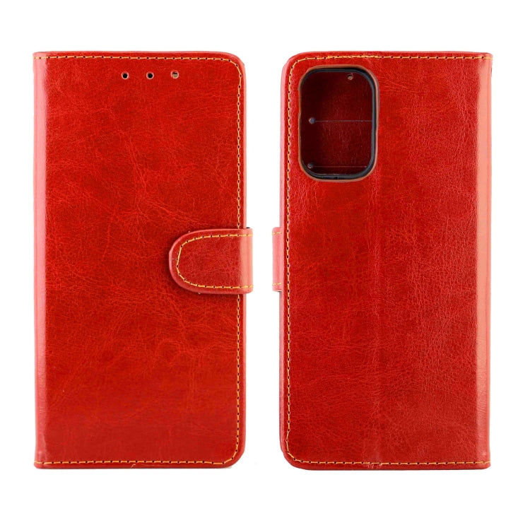 For Xiaomi Redmi Note10 4G / Note 10S Crazy Horse Texture Leather Horizontal Flip Protective Case with Holder & Card Slots & Wallet & Photo Frame