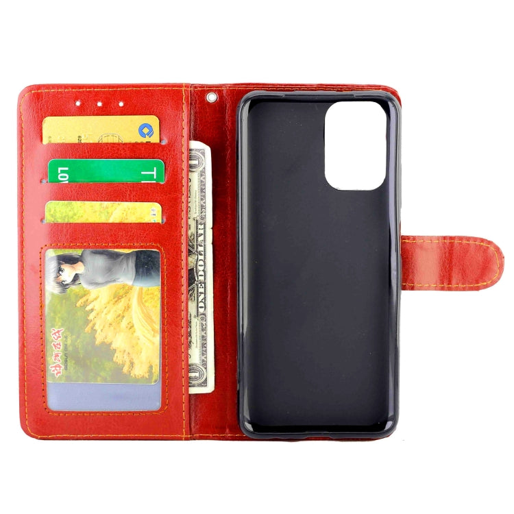 For Xiaomi Redmi Note10 4G / Note 10S Crazy Horse Texture Leather Horizontal Flip Protective Case with Holder & Card Slots & Wallet & Photo Frame