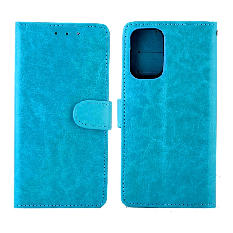 For Xiaomi Redmi Note10 4G / Note 10S Crazy Horse Texture Leather Horizontal Flip Protective Case with Holder & Card Slots & Wallet & Photo Frame