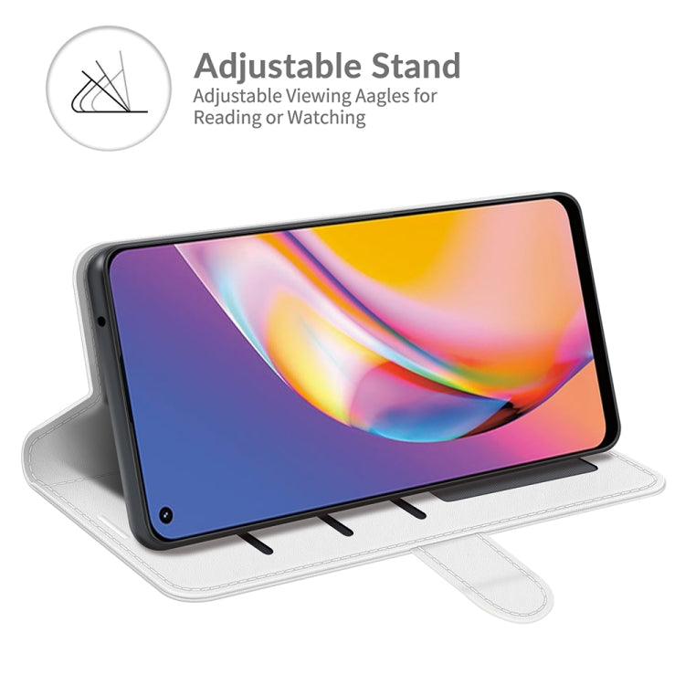 For OPPO A94 4G / F19 Pro / Reno5 Lite R64 Texture Single Horizontal Flip Protective Case with Holder & Card Slots & Wallet& Photo Frame