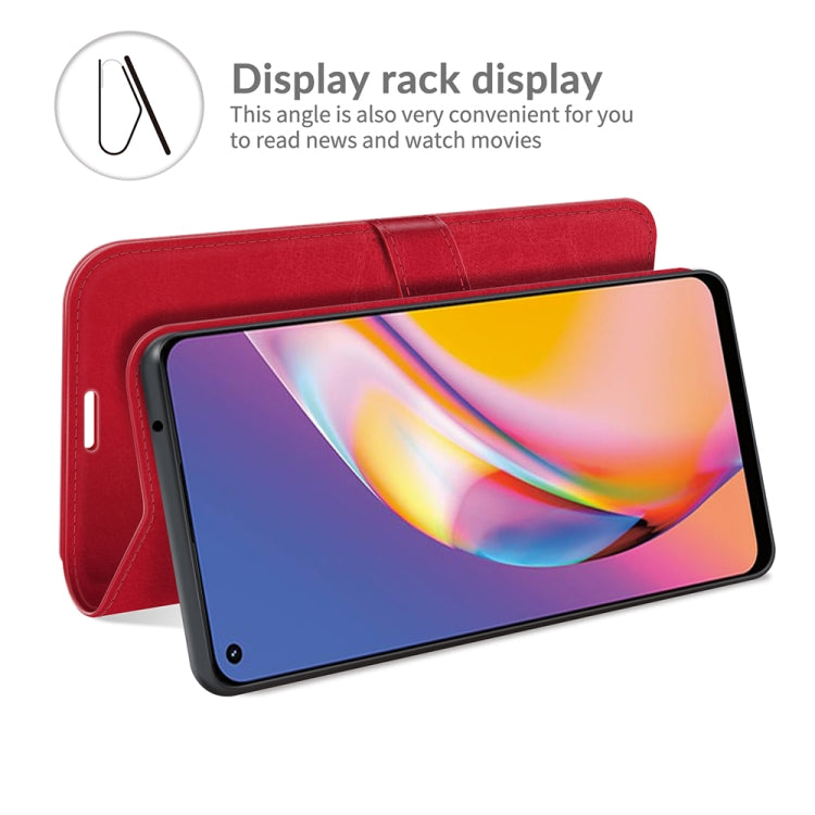 For OPPO A94 4G / F19 Pro / Reno5 Lite R64 Texture Single Horizontal Flip Protective Case with Holder & Card Slots & Wallet& Photo Frame
