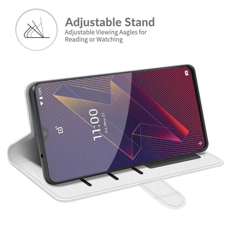 For Wiko Power U20 R64 Texture Single Horizontal Flip Protective Case with Holder & Card Slots & Wallet& Photo Frame