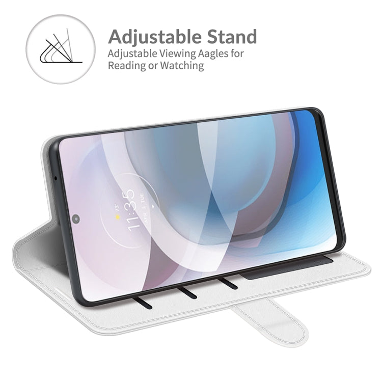 For Motorola Moto One 5G Ace R64 Texture Single Horizontal Flip Protective Case with Holder & Card Slots & Wallet& Photo Frame