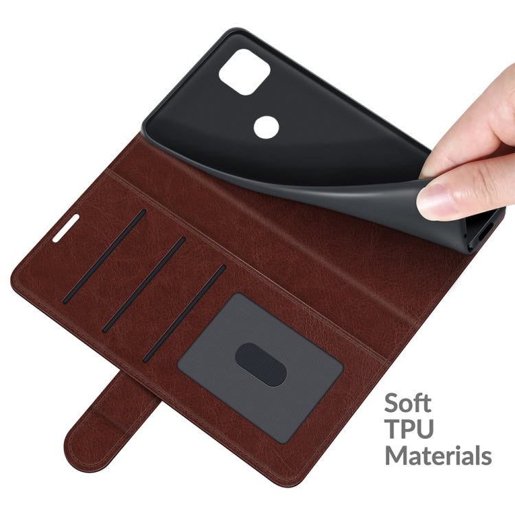 For Motorola Moto One 5G Ace R64 Texture Single Horizontal Flip Protective Case with Holder & Card Slots & Wallet& Photo Frame