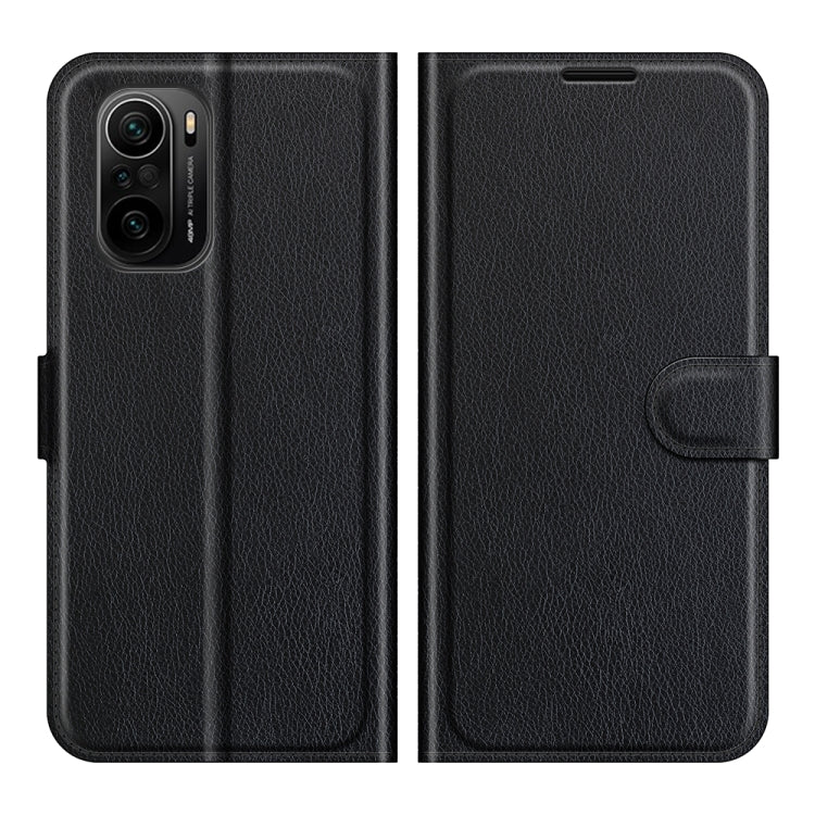 For Xiaomi Redmi K40 / K40 Pro / Poco F3 / Mi 11i Litchi Texture Horizontal Flip Protective Case with Holder & Card Slots & Wallet