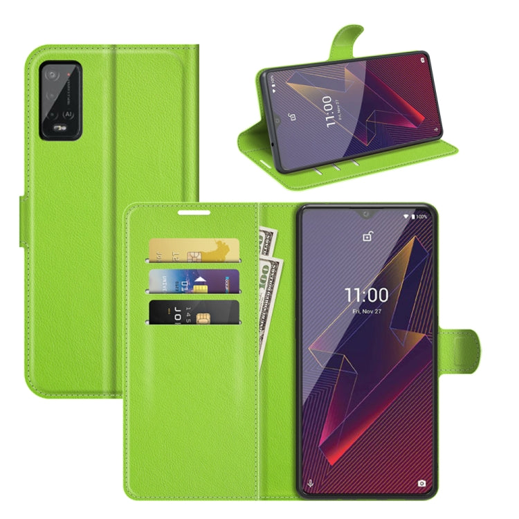For Wiko Power U20 Litchi Texture Horizontal Flip Protective Case with Holder & Card Slots & Wallet
