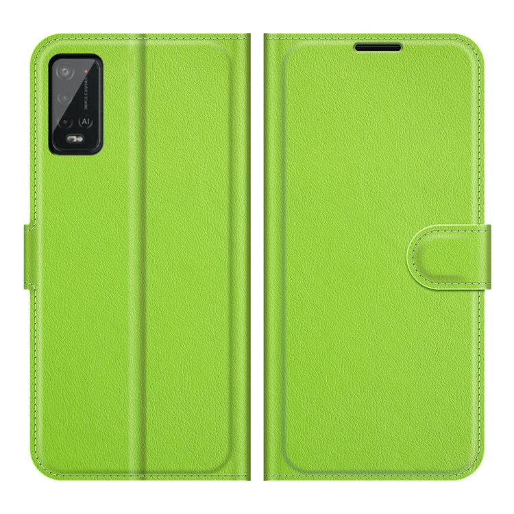 For Wiko Power U20 Litchi Texture Horizontal Flip Protective Case with Holder & Card Slots & Wallet