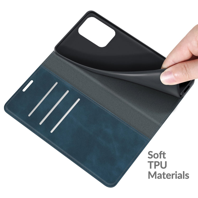 For Xiaomi Redmi Note 10 4G / Note 10S Retro-skin Business Magnetic Suction Leather Case with Holder & Card Slots & Wallet