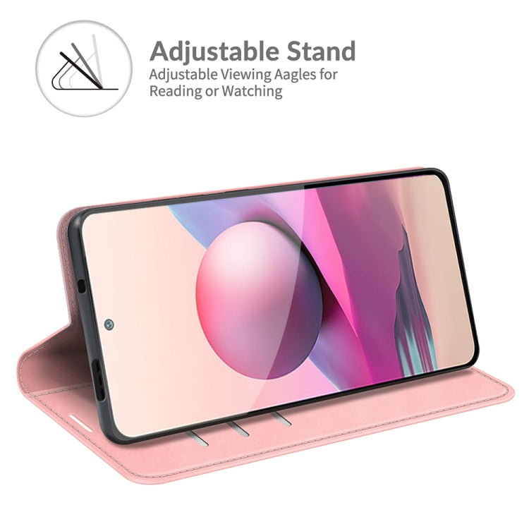 For Xiaomi Redmi Note 10 4G / Note 10S Retro-skin Business Magnetic Suction Leather Case with Holder & Card Slots & Wallet