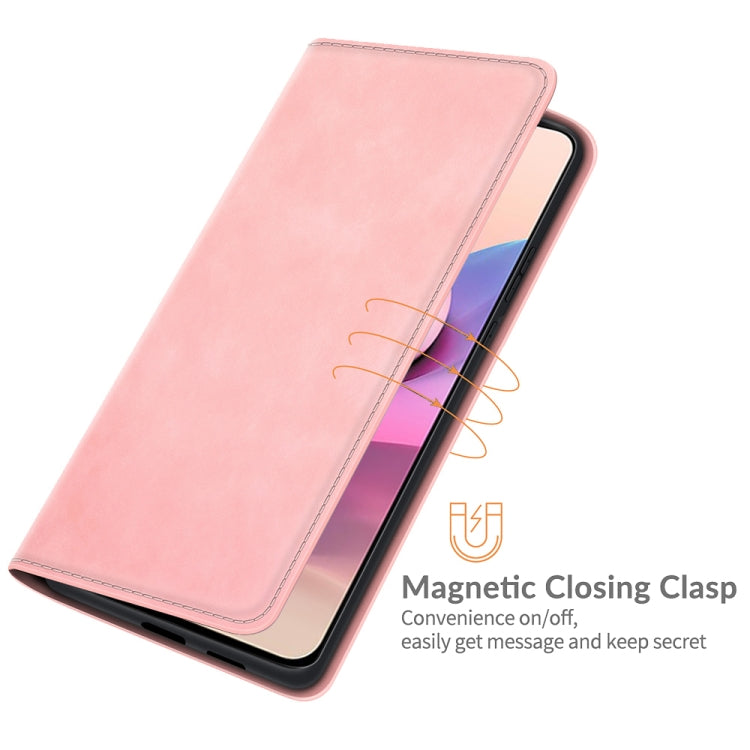 For Xiaomi Redmi Note 10 4G / Note 10S Retro-skin Business Magnetic Suction Leather Case with Holder & Card Slots & Wallet