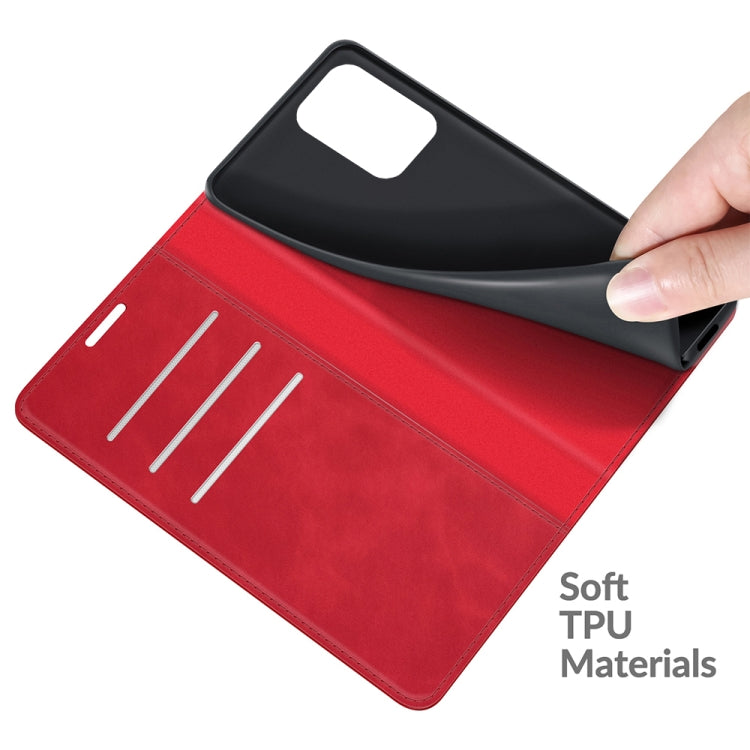 For Xiaomi Redmi Note 10 4G / Note 10S Retro-skin Business Magnetic Suction Leather Case with Holder & Card Slots & Wallet