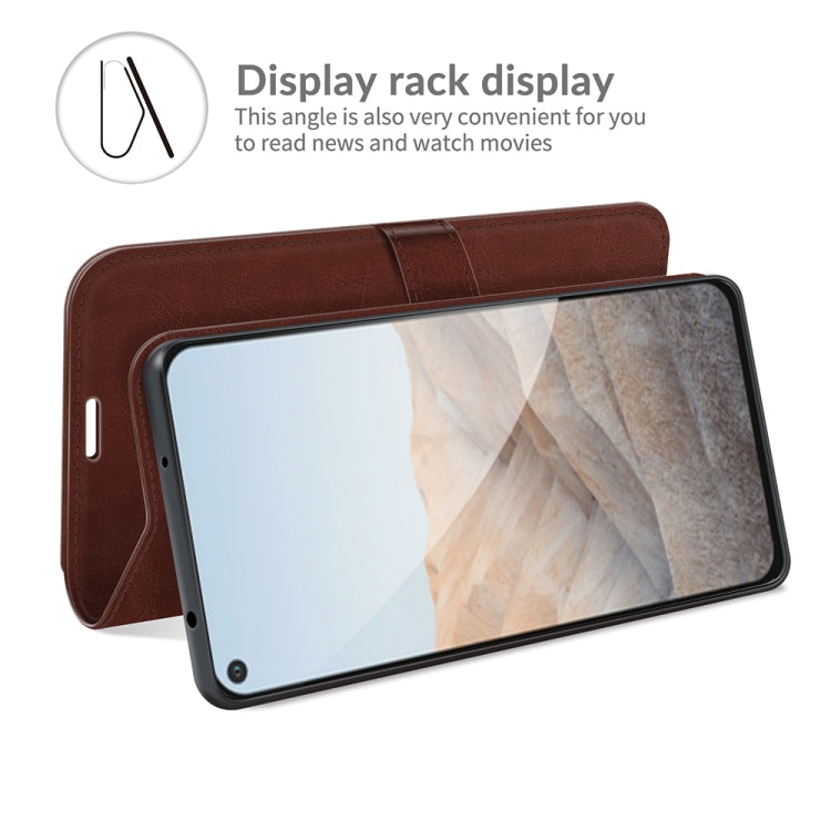 For Google Pixel 5A 5G R64 Texture Single Horizontal Flip Protective Case with Holder & Card Slots & Wallet& Photo Frame