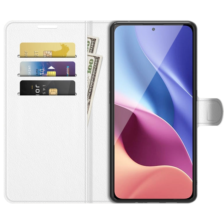For Xiaomi Redmi K40 Pro / K40 / Poco F3 / Mi 11i Litchi Texture Horizontal Flip Protective Case with Holder & Card Slots & Wallet