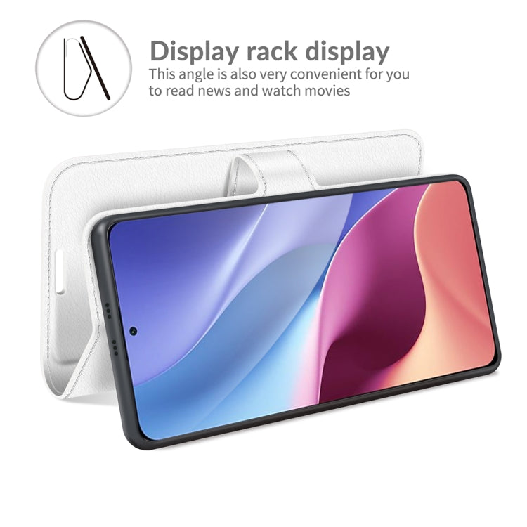 For Xiaomi Redmi K40 Pro / K40 / Poco F3 / Mi 11i Litchi Texture Horizontal Flip Protective Case with Holder & Card Slots & Wallet