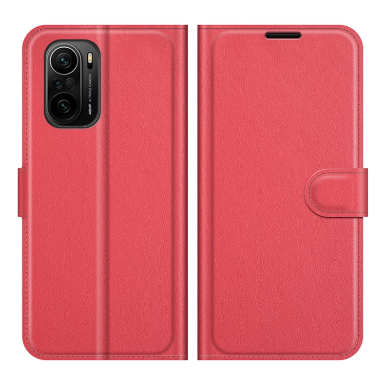 For Xiaomi Redmi K40 Pro / K40 / Poco F3 / Mi 11i Litchi Texture Horizontal Flip Protective Case with Holder & Card Slots & Wallet