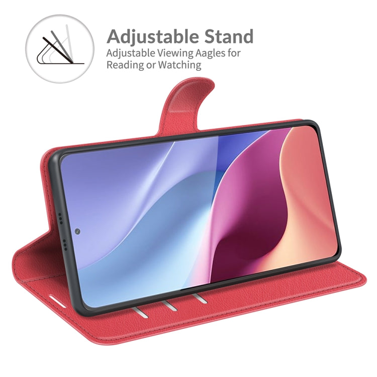 For Xiaomi Redmi K40 Pro / K40 / Poco F3 / Mi 11i Litchi Texture Horizontal Flip Protective Case with Holder & Card Slots & Wallet