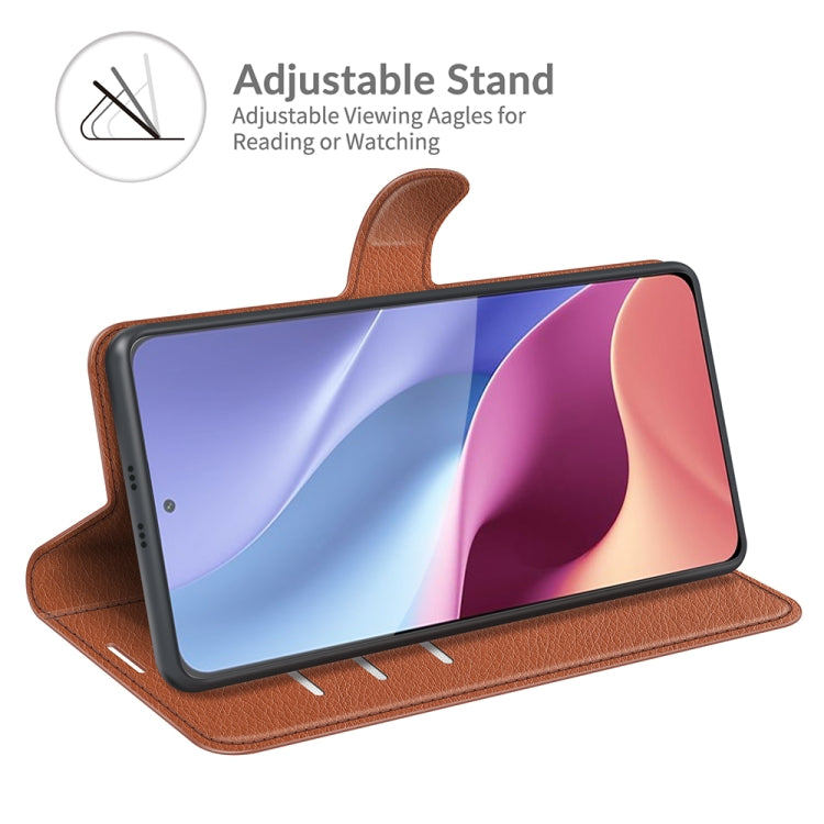 For Xiaomi Redmi K40 Pro / K40 / Poco F3 / Mi 11i Litchi Texture Horizontal Flip Protective Case with Holder & Card Slots & Wallet