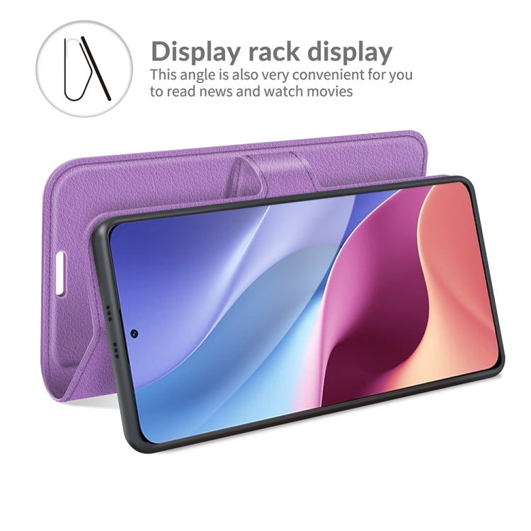 For Xiaomi Redmi K40 Pro / K40 / Poco F3 / Mi 11i Litchi Texture Horizontal Flip Protective Case with Holder & Card Slots & Wallet