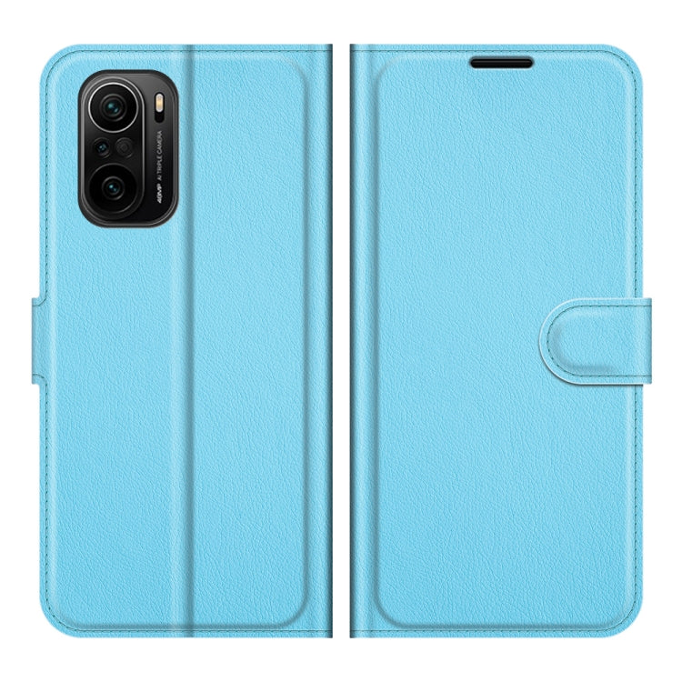 For Xiaomi Redmi K40 Pro / K40 / Poco F3 / Mi 11i Litchi Texture Horizontal Flip Protective Case with Holder & Card Slots & Wallet