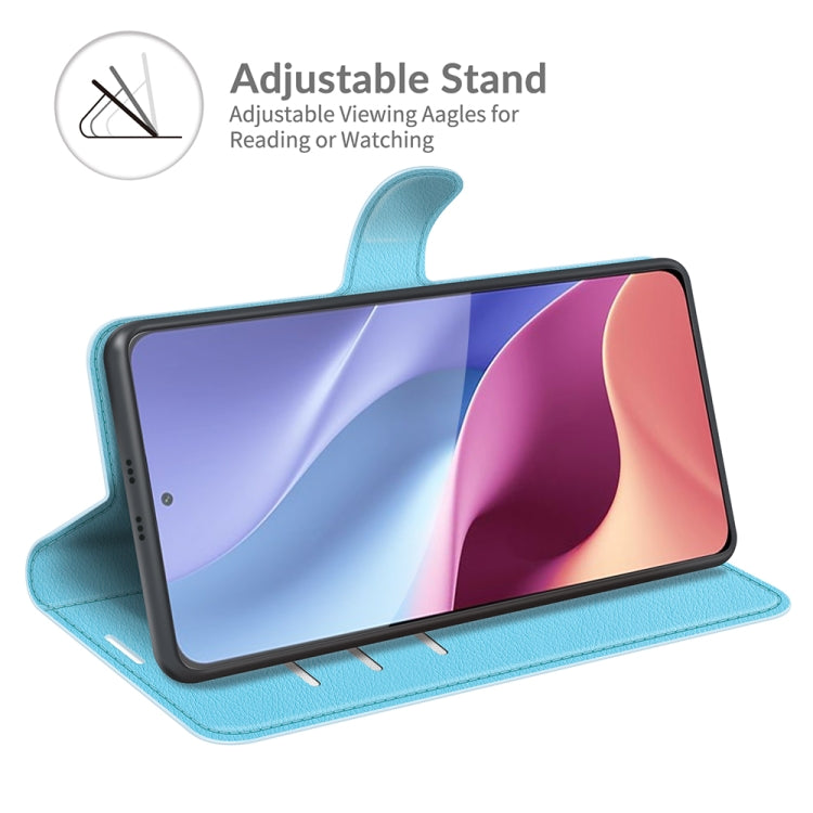 For Xiaomi Redmi K40 Pro / K40 / Poco F3 / Mi 11i Litchi Texture Horizontal Flip Protective Case with Holder & Card Slots & Wallet