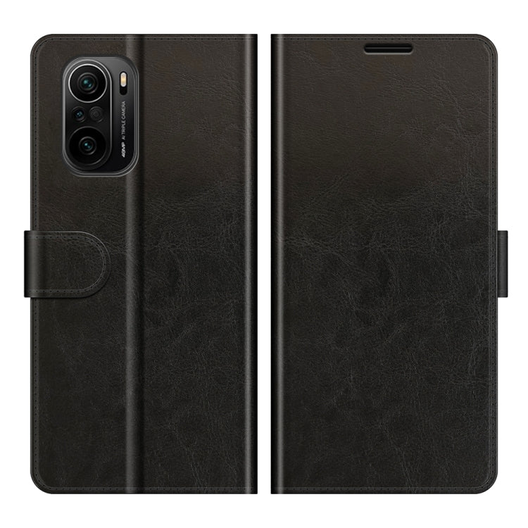 For Xiaomi Redmi K40 Pro / K40 / Poco F3 / Mi 11i R64 Texture Single Horizontal Flip Protective Case with Holder & Card Slots & Wallet& Photo Frame