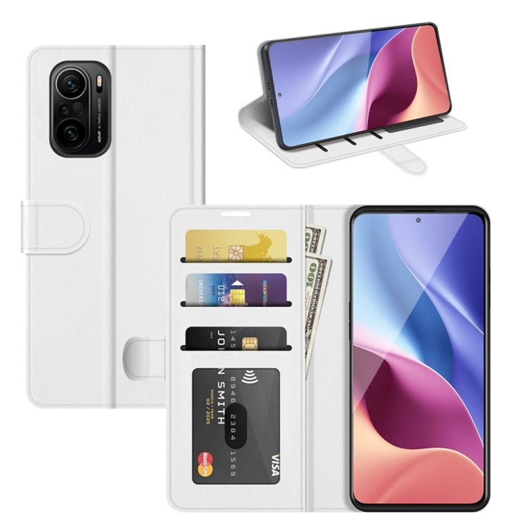 For Xiaomi Redmi K40 Pro / K40 / Poco F3 / Mi 11i R64 Texture Single Horizontal Flip Protective Case with Holder & Card Slots & Wallet& Photo Frame