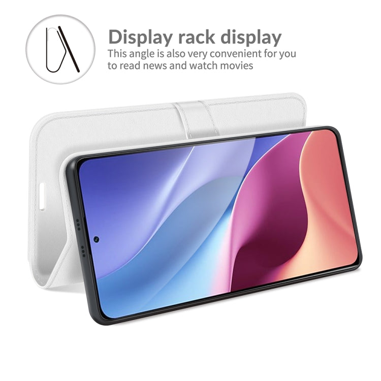 For Xiaomi Redmi K40 Pro / K40 / Poco F3 / Mi 11i R64 Texture Single Horizontal Flip Protective Case with Holder & Card Slots & Wallet& Photo Frame