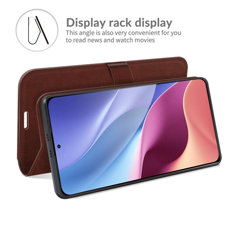 For Xiaomi Redmi K40 Pro / K40 / Poco F3 / Mi 11i R64 Texture Single Horizontal Flip Protective Case with Holder & Card Slots & Wallet& Photo Frame